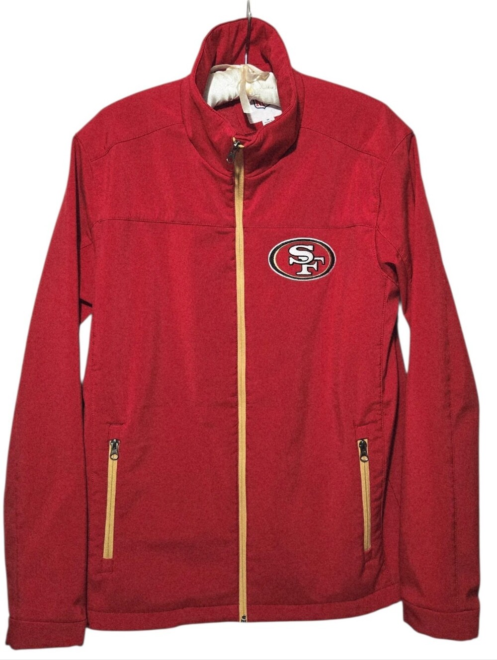 G-III Sports Carl Banks San Francisco 49ers Soft Shell Full-Zip Jacket Men's Med